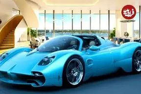 تصاویر| اگر این خانه را بخرید، خودروی میلیون دلاری جایزه می‌گیرید!