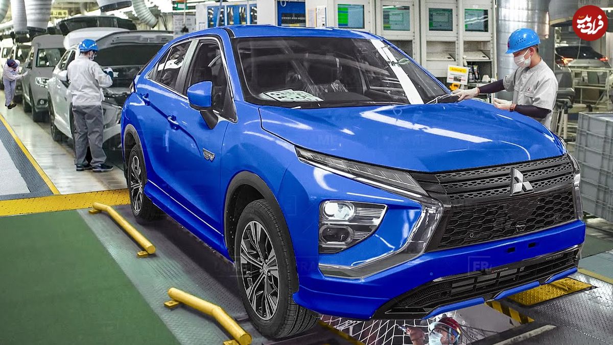 ببینید؛ نگاهی به خط تولید شاسی بلند محبوب میتسوبیشی Eclipse Cross در ژاپن