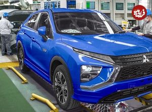 ببینید؛ نگاهی به خط تولید شاسی بلند محبوب میتسوبیشی Eclipse Cross در ژاپن
