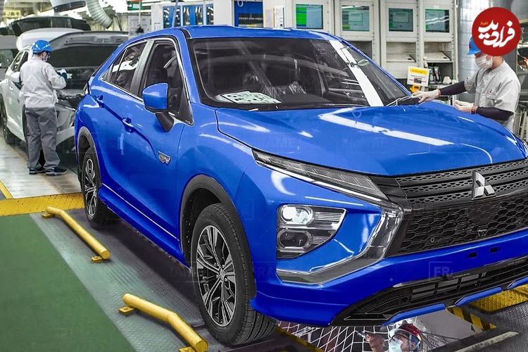 ببینید؛ نگاهی به خط تولید شاسی بلند محبوب میتسوبیشی Eclipse Cross در ژاپن