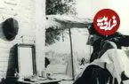 عکس| سفر زمان؛ یک آرایشگر در حال شستن سر مشتری اش و در دوران قاجار