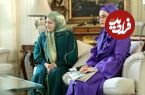 عکس؛ سفر در زمان؛ «مژگان در کنار پدر خوانده و مادر خوانده اش» در پشت صحنه سریال بچه مهندس 2؛ سال 97
