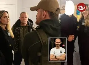 ببینید؛ دستگیری بادیگارد آنجلینا جولی در اوکراین برای بردن او به میدان نبرد با روسیه