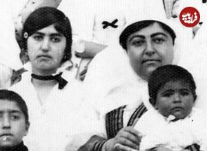 عکس؛ سفر به تاریخ؛ «مادر احمدشاه قاجار» با فرزندان و ندیمه‌هایش در دوران تبعید در اودسای روسیه