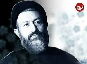 عکس| سفر در زمان؛ «آیت‌الله بهشتی» در مناظره تلویزیونی با نورالدین کیانوری