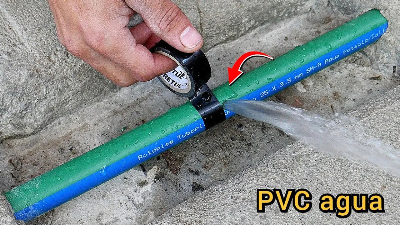 (ویدئو) 2 روش برای تعمیر نشتی و سوراخ لوله بدون قطع جریان آب