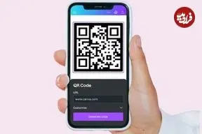 عکس| کوچک‌ترین کد QR دنیا ساخته شد؛ حتی کوچک‌تر از باکتری!