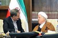 عکس؛ سفر به تاریخ؛ گریۀ شدید «اسحاق جهانگیری» در کنار پیکر «هاشمی رفسنجانی»؛ سال 1395
