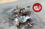 ببینید؛ انهدام پهپاد هرمس اسرائیل در خرم‌آباد