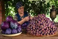 ببینید| غذای روستایی در آذربایجان؛ تهیه دلمه کلم قرمز به روش مادربزرگ روستایی