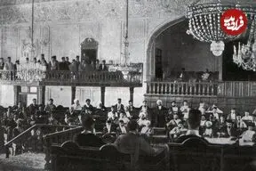 عکس| سفر در زمان؛ چند تن از نمایندگان مجلس شورای ملی دوره چهاردهم؛ سال 1323
