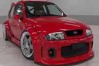 تصاویر| فورد فیستا شخصی‌سازی‌شده با استایل کف‌خواب