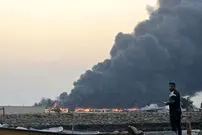 حمله به اسکله صیادی در جاسک/ ۱۰۰ فروند لنج دچار حریق شد