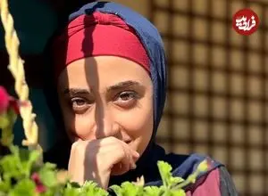 عکس| سفر زمان؛ «قمر، خواهر قربان» (سریال سوجان) با لباس هندی در کنار دریاچه