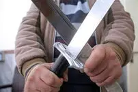 ( ویدیو) قمه‌کشی و حمله به خودرو ۲۰۶ توسط چند اراذل وسط اتوبانی در تهران