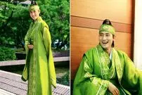 عکس| سفر زمان؛ «یونگ‌پو» در 47 سالگی در کنار دختر 6 روزه‌اش؛ 15 سال بعد از سریال جومونگ