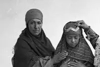 عکس| سفر زمان؛ تصویر رنگی‌شده از آرایش عروس نوجوان در دوران قاجار