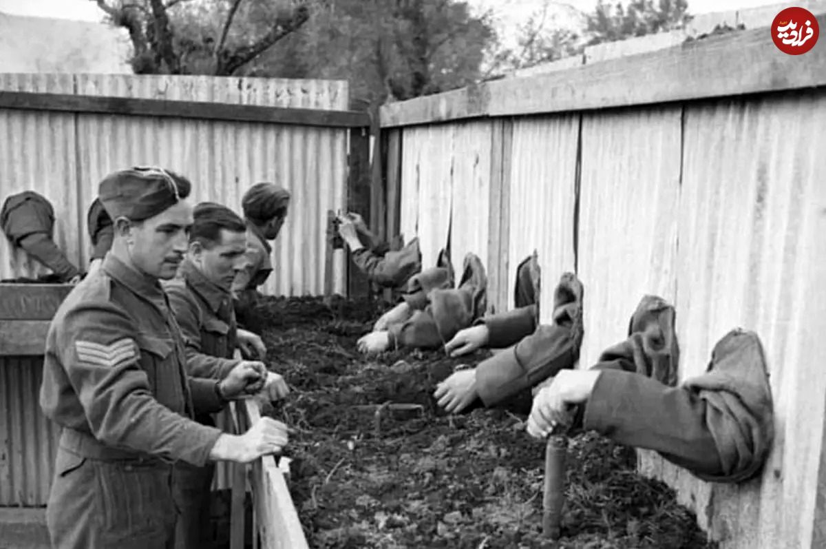 عکس| جنگ با چشمان بسته؛ آموزشی حیاتی در سپاه دهم ارتش بریتانیا