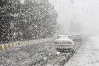 ببینید| تصاویری از بارش برف در تهران