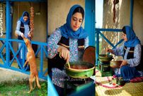 ببییند؛ غذای روستایی در ایران؛ پخت خورشت آلو قیسی در روستاهای رامسر