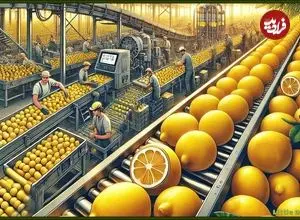 ببینید| چگونه ایتالیایی ها صدها تن لیمو را برداشت و فرآوری می کنند؟