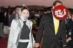 عکس| سفر زمان؛ «کتایون ریاحی» 27 ساله در کنار «پرویز پورحسینی»؛ سال 67