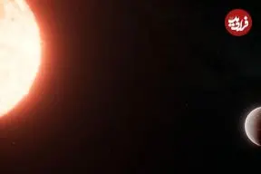 عکس؛ کشف غیرمنتظره در فراسوی منظومه شمسی؛ جیمز وب آثار وجود جو در یک ابرزمین فوق‌داغ را پیدا کرد