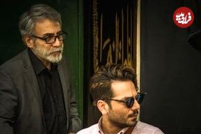 عکس؛ سفر به تاریخ؛ چهرۀ «حاج مرتضی» (سریال پناه آخر) در 40 سالگی در یک فیلم؛ دهۀ 70
