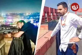 ببینید| تک‌تیرانداز محافظ هتل سران بریکس خبرساز شد