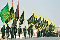 ( عکس) خلاقیت عراقی‌ها برای فرار از آفتاب حین پذیرایی