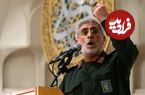 عکس؛ سفر در زمان؛ «سردار قاآنی» در حال صحبت کردن با تلفن در چادر فرماندهی؛ دهه 60