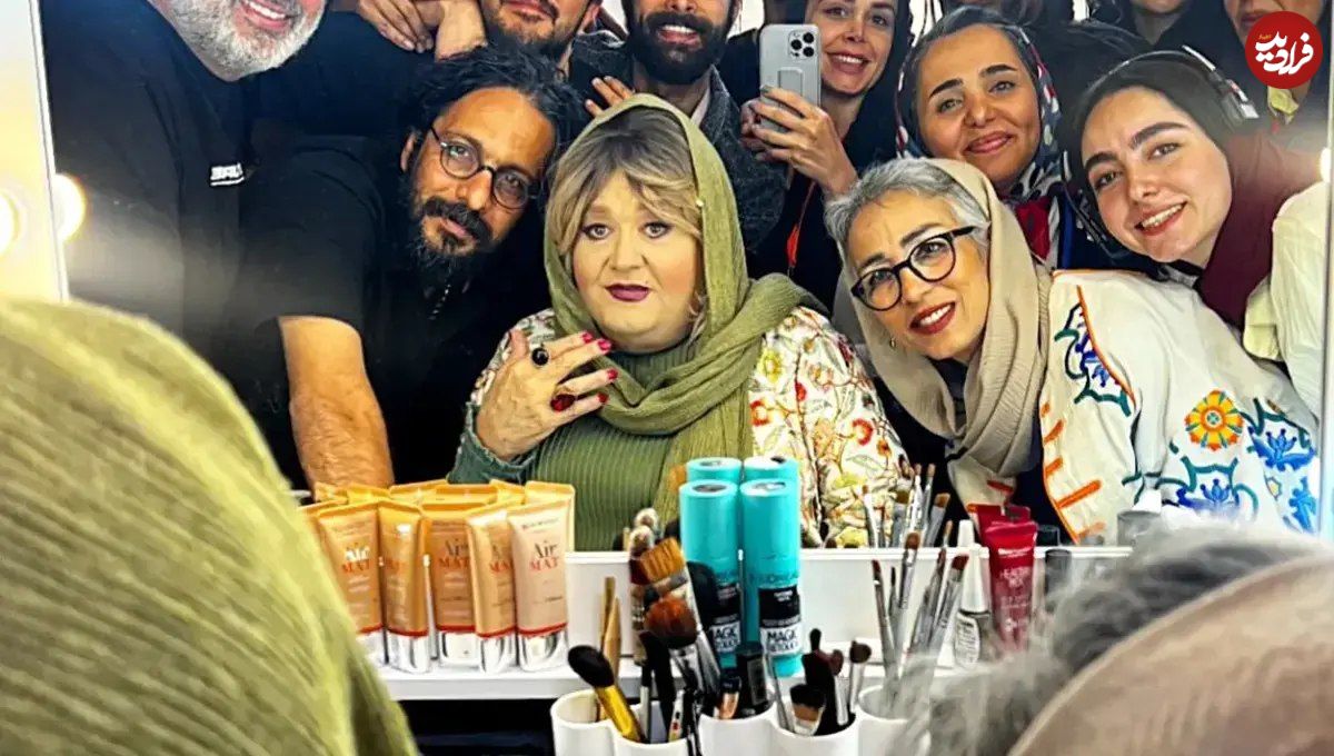 تصاویر؛ تصاویر یادگاری بازیگران از «فصل خانوادگی» جوکر۲ در اتاق گریم