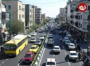 عکس| سفر زمان؛ خر با بار نمک در یکی از خیابان‌های تهران؛ سال 56