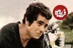 عکس| سفر زمان؛ «بهروز وثوقی» در حال گریم شدن در پشت صحنه فیلم همسفر؛ سال 54
