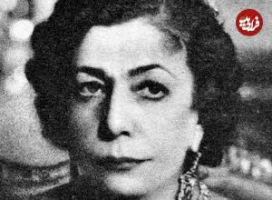 عکس| سفر در زمان؛ «تاج الملوک زن دوم رضاخان در کنار پسر بزرگ اش»؛ اوایل دهه 1310