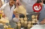 ببینید| غذای خیابانی در پاکستان؛ تهیه شربت نیشکر با یخ در کراچی 