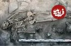کشف مقبرۀ هزارسالۀ یک زن به همراه پوست اسب و ستون فقرات گوسفند