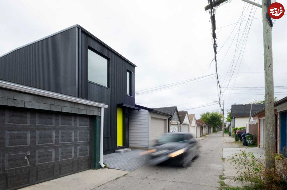(تصاویر) یک خانه ۹۲ متری باصفا و معمارانه در تورنتو!