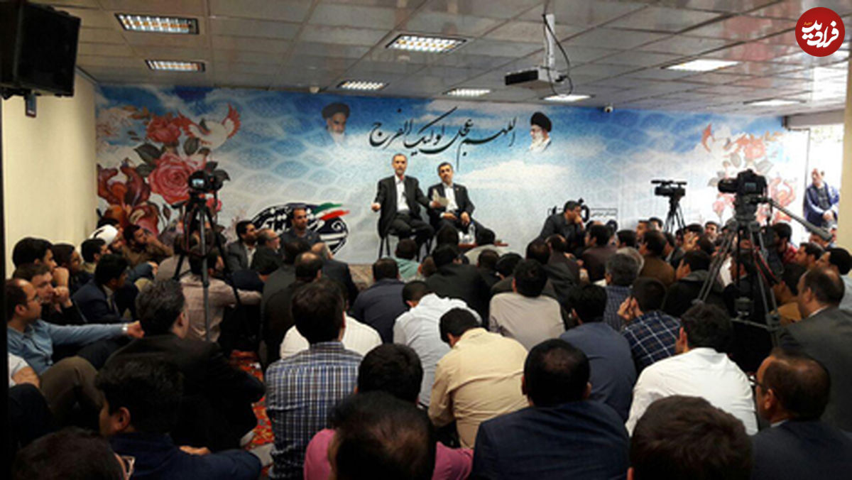 تصاویر/ متینگ انتخاباتی بقایی و احمدی‌نژاد