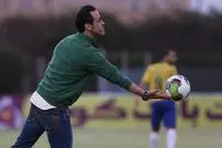 علی کریمی در تمرینات سپیدرود