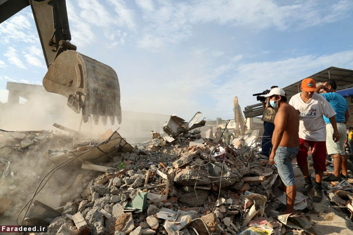 تصاویر/ خسارت های زلزله مهیب در اکوادور