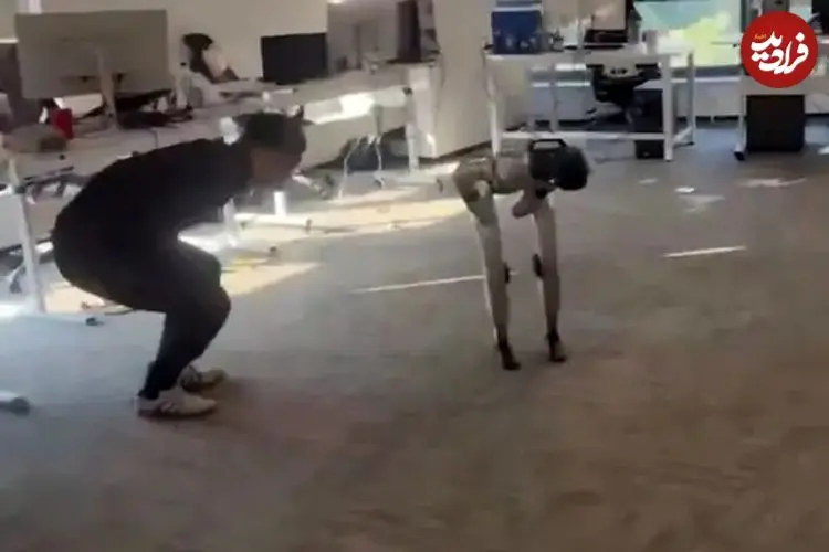 ببینید| اشتباه خنده‌دار ربات G۱ پس از ضربه فنی مربی!