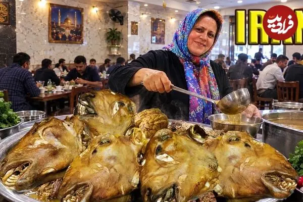 ببینید| غذای خیابانی در ایران؛ فرآیند دیدنی طبخ کله پاچه در تهران