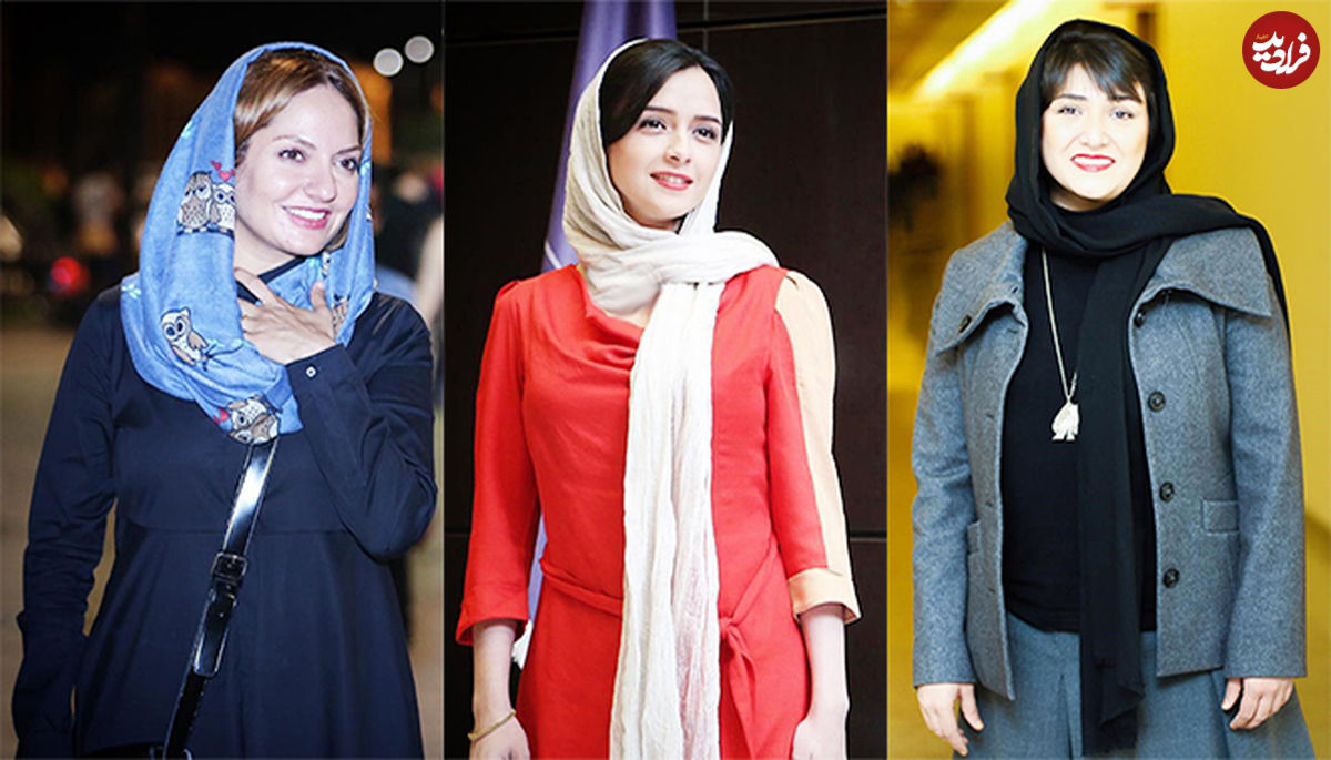 سلبریتی‌های زن ایرانی با تم اجتماعی