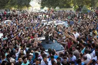 تصاویر/ استقبال از قهرمانان کشتی در جویبار
