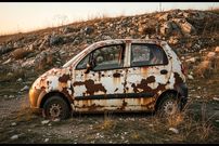 ببینید؛ مراحل دیدنی احیای یک خودروی ماتیز زنگ زده و رها شده مدل سال 1998 