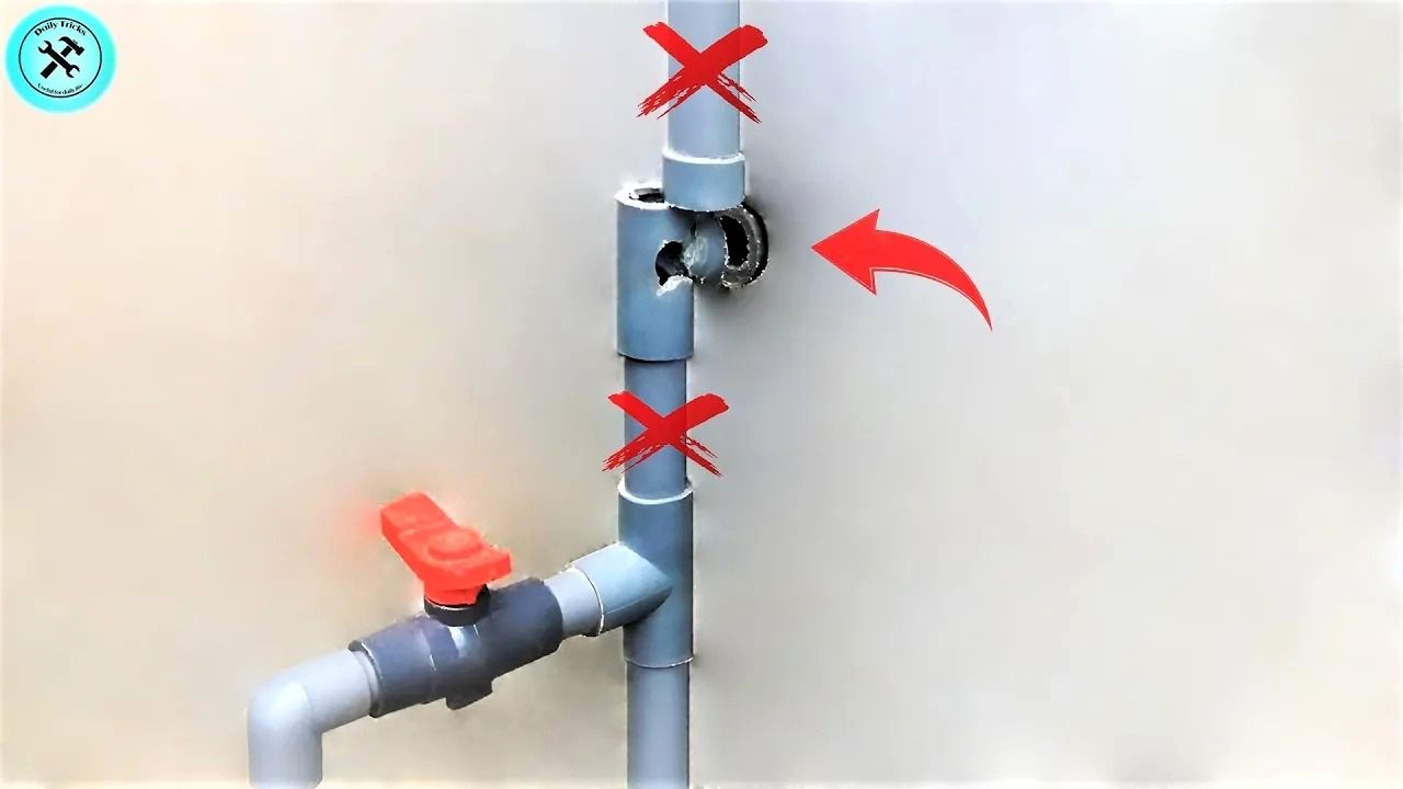 (ویدئو) اگر لوله آب شکست یا سوراخ شد، چگونه تعمیرش کنیم؟
