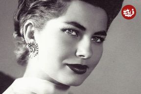 عکس| سفر در زمان؛ «ثریا ملکه دو رگه ایران» در حال اسب سواری در اسپانیا؛ سال 1339