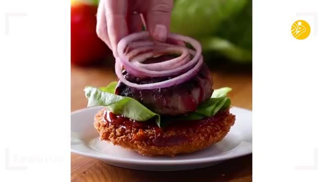 ویدئو/ آموزش درست کردن ۶ نوع همبرگر خانگی