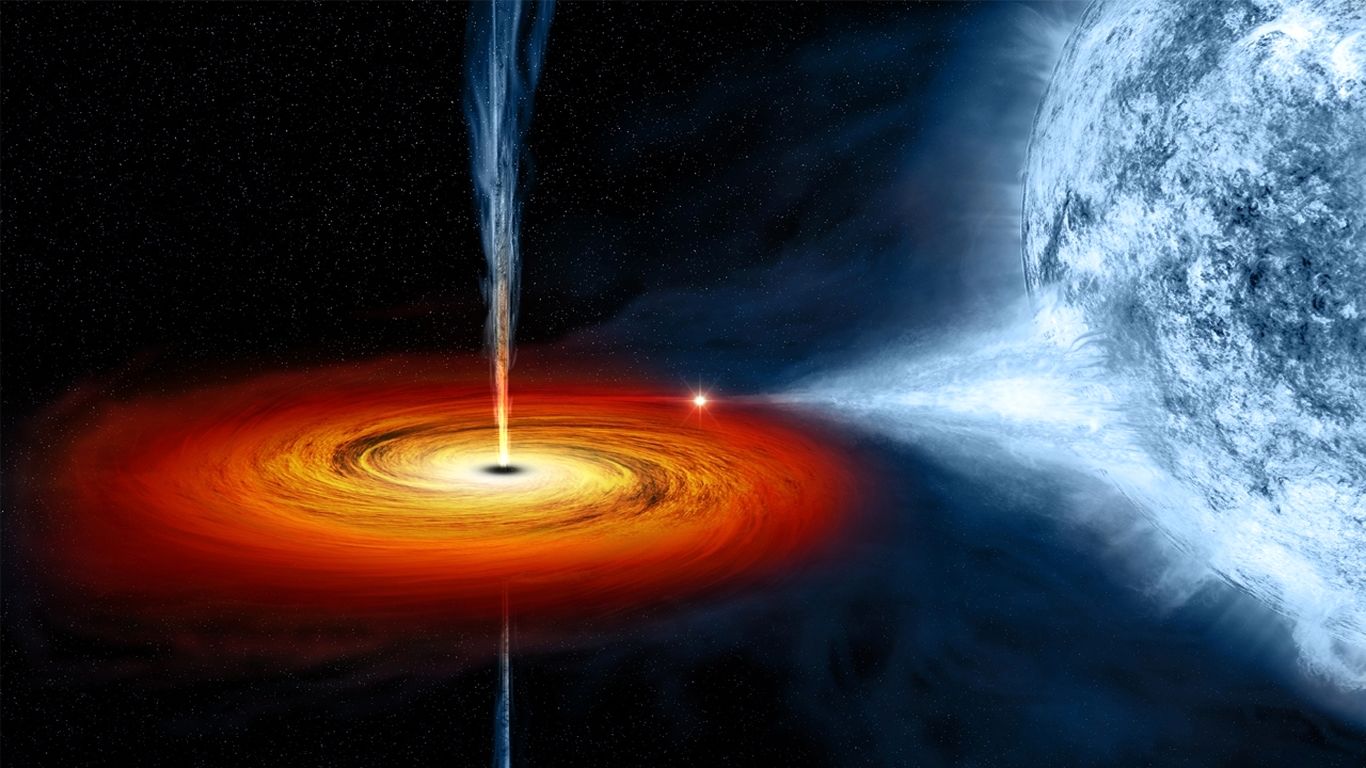 (ویدئو) نمایی باورنکردنی از نابودی یک ستاره توسط سیاه‌چاله فضایی